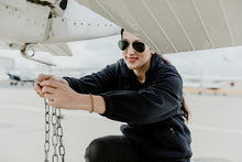 Load image into Gallery viewer, Aviator Sunglasses Rose Gold Frames