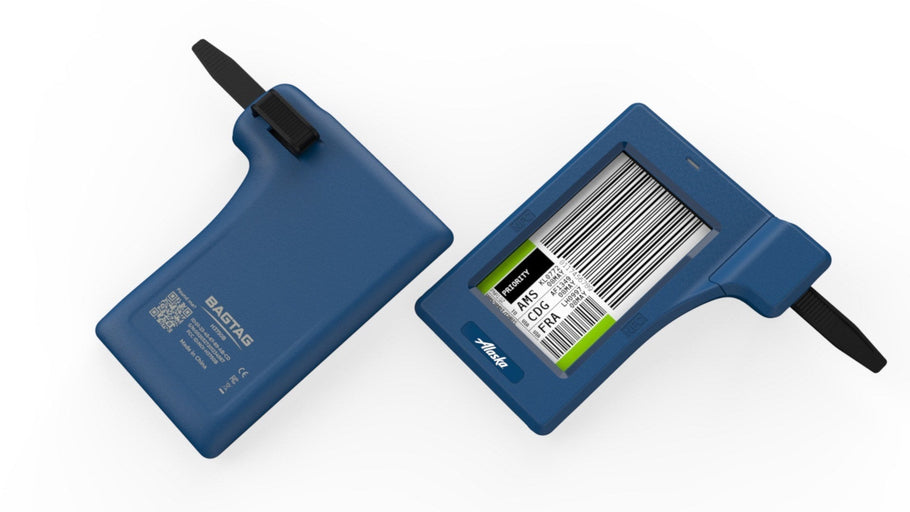 Alaska Airlines becomes first U.S. airline to launch electronic bag tag program