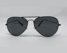 Load image into Gallery viewer, Aviator Sunglasses Black Frames
