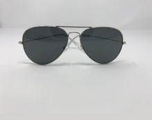 Load image into Gallery viewer, Aviator Sunglasses Silver
