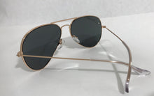 Load image into Gallery viewer, Aviator Sunglasses Rose Gold Frames
